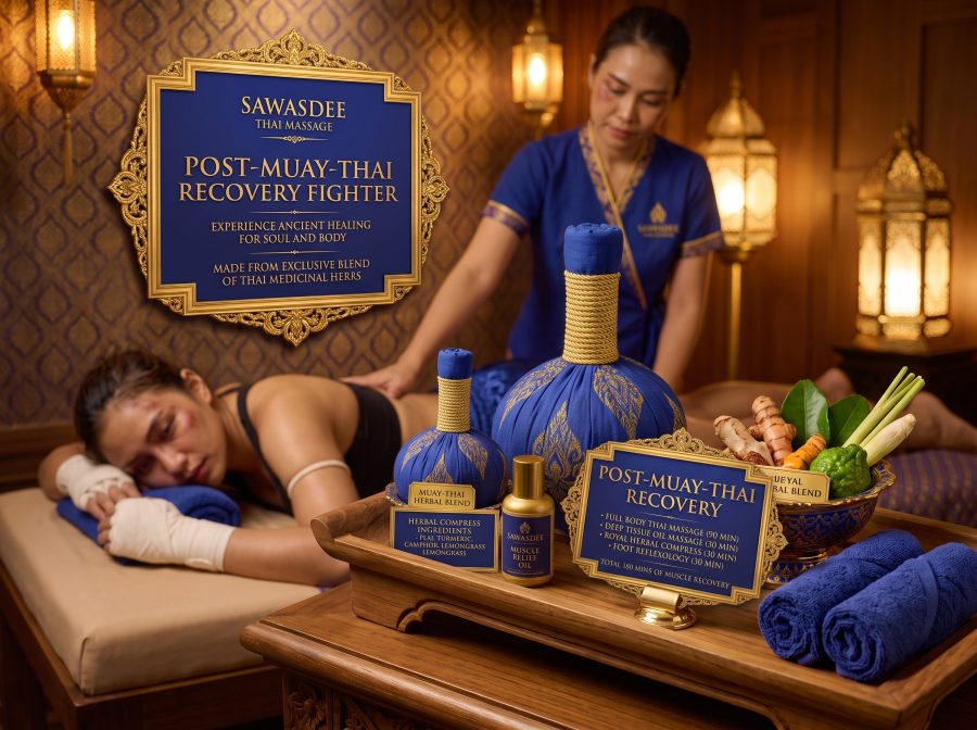 Demo photograph of a Thai treatment setting