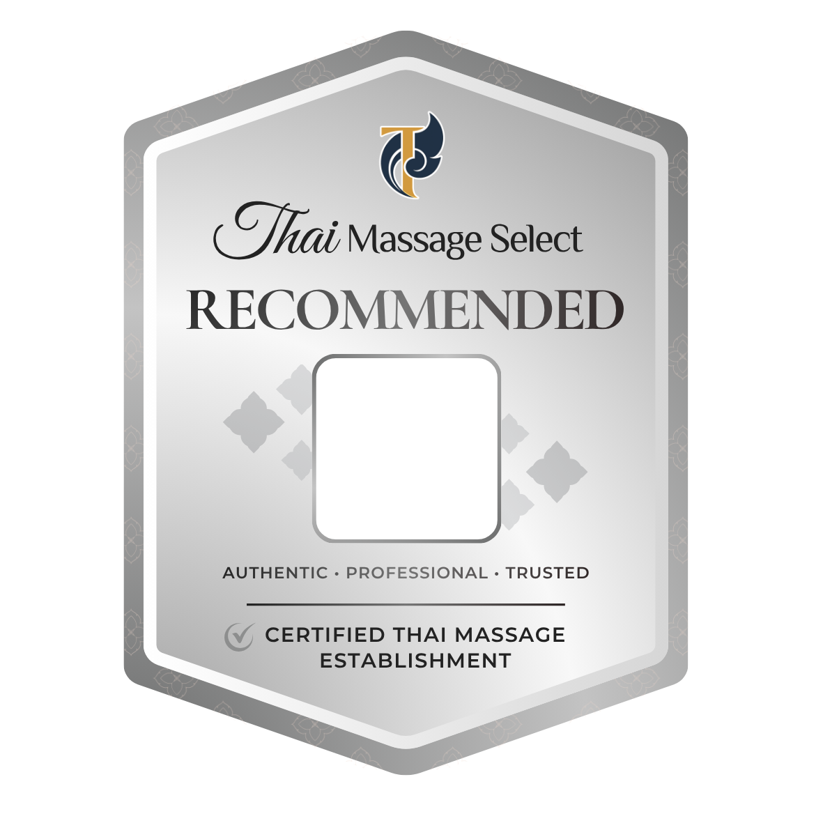 Thai Massage Selected recommended sticker