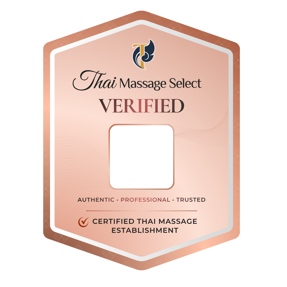 Thai Massage Selected verified sticker